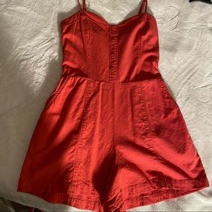 Orange romper